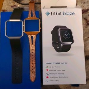 Fitbit Blaze Smart Fitness Watch Awesome Condition